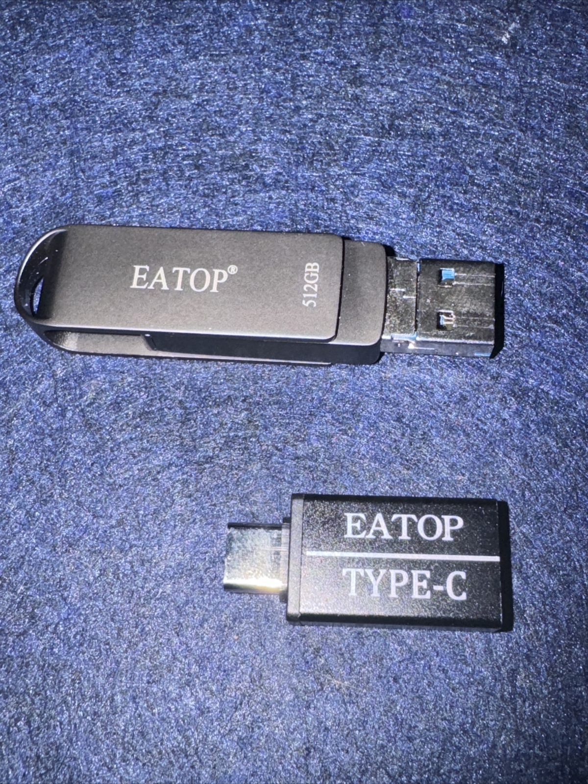 EATOP Phone Flash Drive 512GB Phone Photo Stick, USB 3.0 Flash Photo Storage