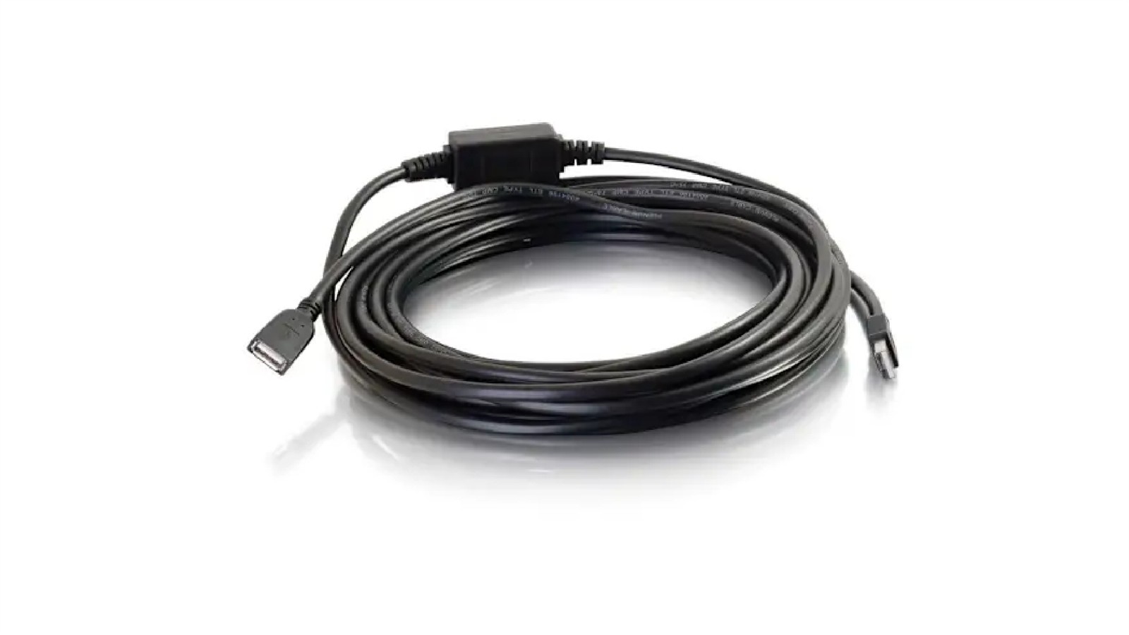 C2G 39011 32ft USB 2.0 A Male to Female Active Extension Cable Plenum CMP New
