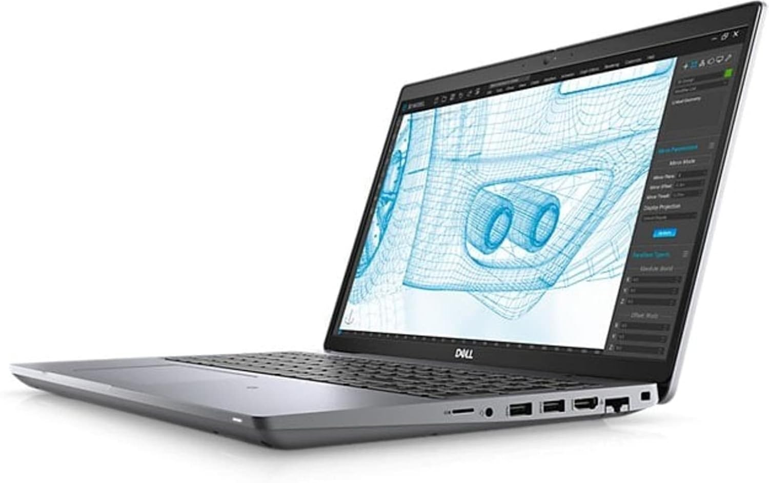 Dell Precision 3561 15.6" Worksation Core i7 2.5Ghz 16GB RAM 512GB SSD T600,Good
