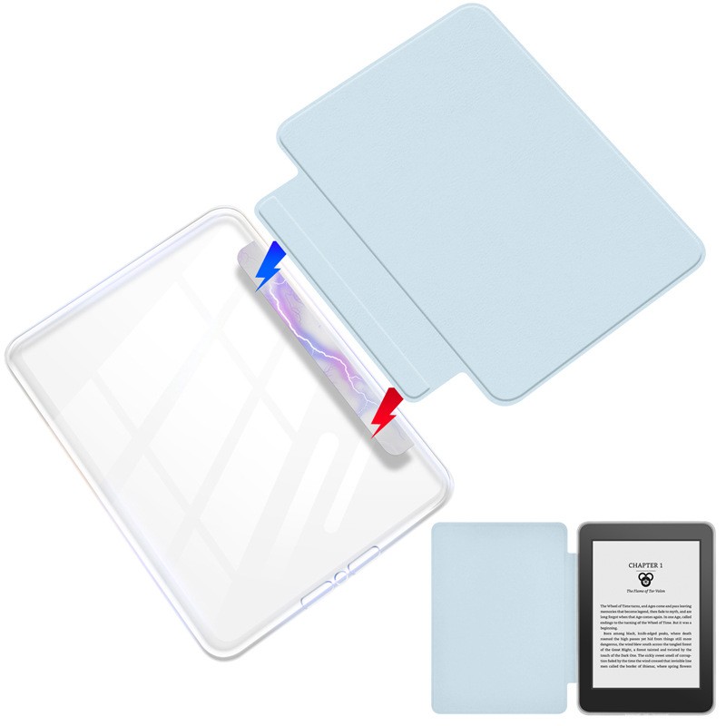 Magnetic Detachable Case For Kindle 12th 11th 10th Paperwhite 6/5/4 Smart Cover
