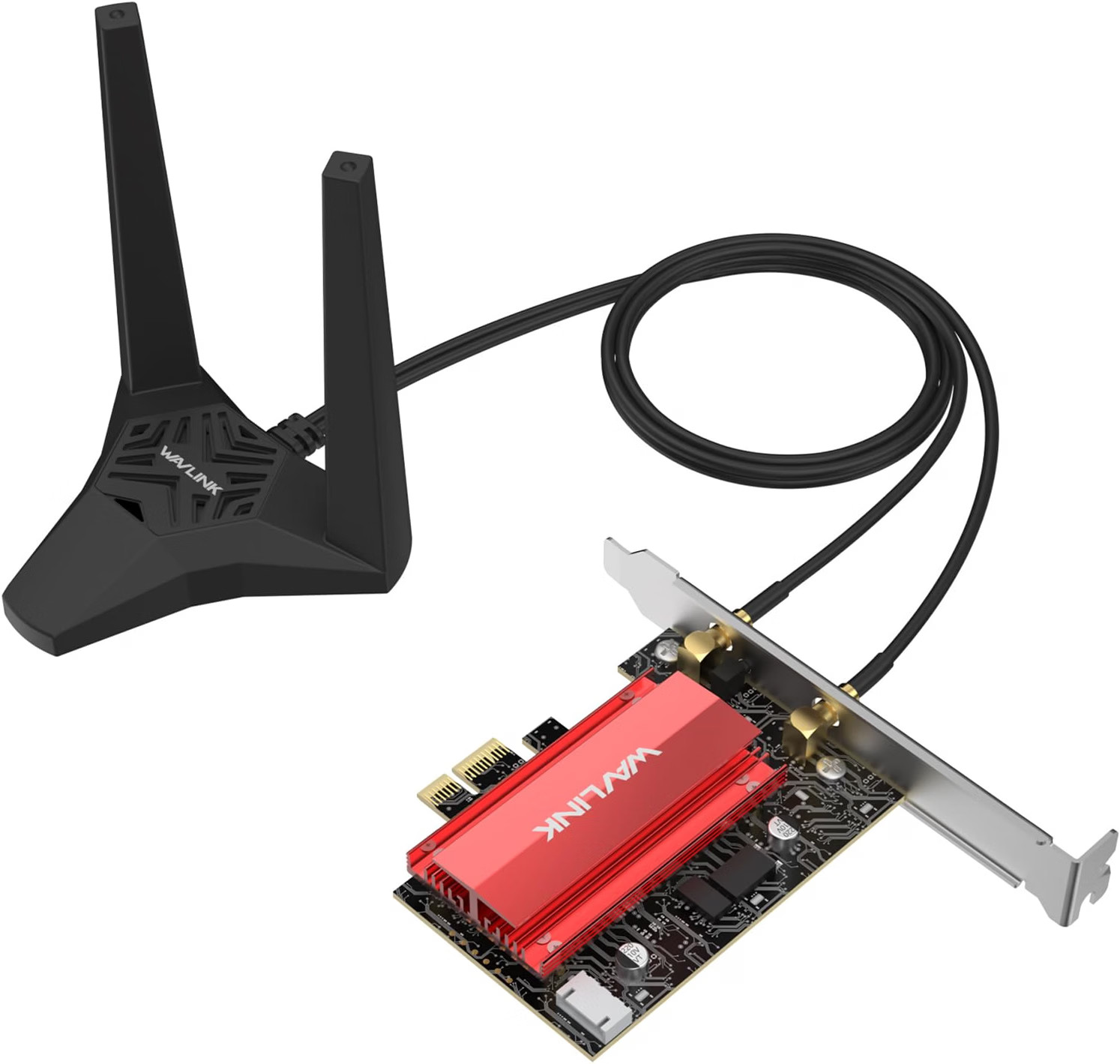 New - WAVLINK WiFi 7 PCIe Card BE6500 with Bluetooth 5.4 for Desktop PC
