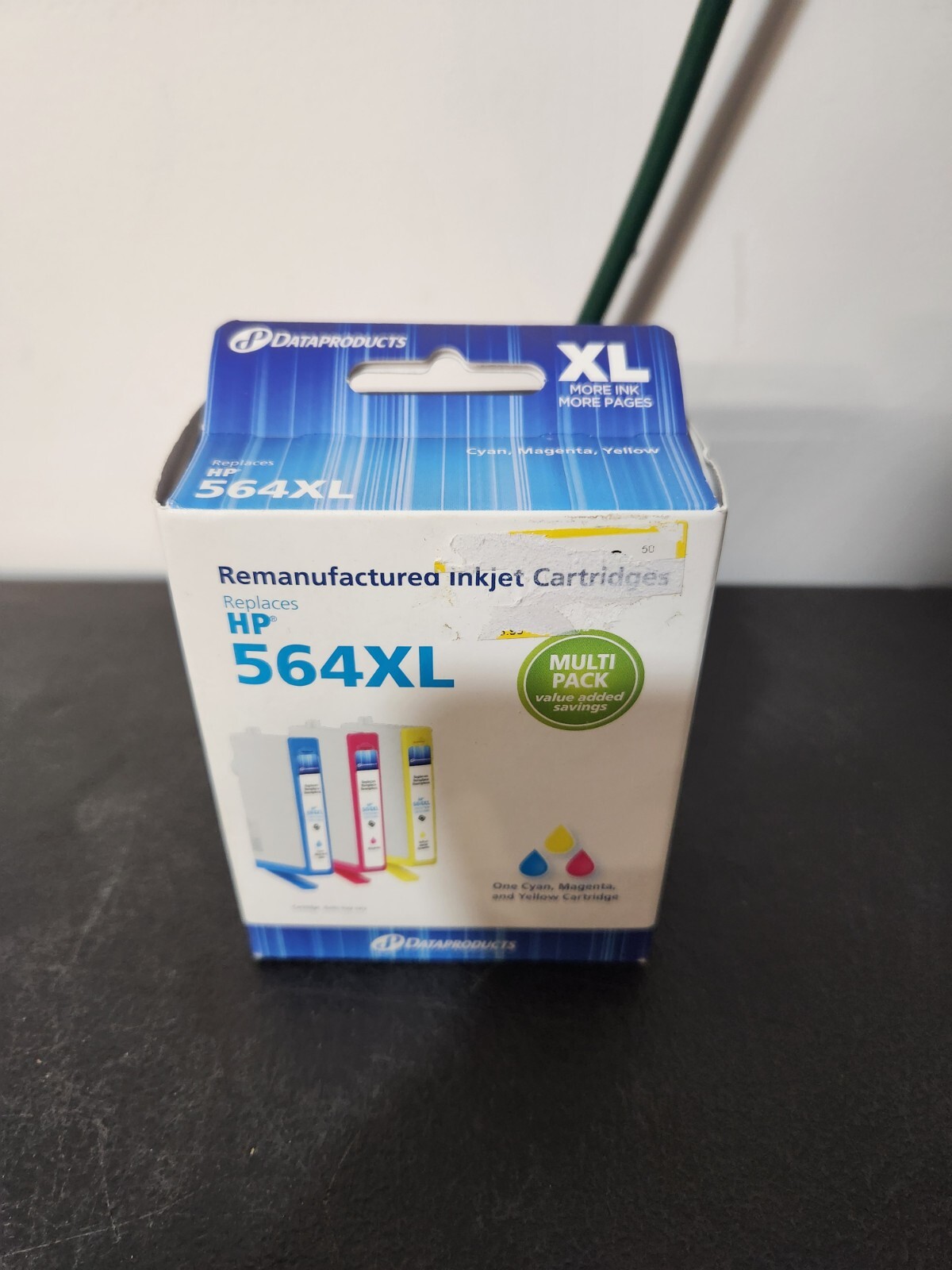 Dataproducts Inkjet Cartridge replaces HP 564XL High Yield CMY Color Ink 3-Pack 
