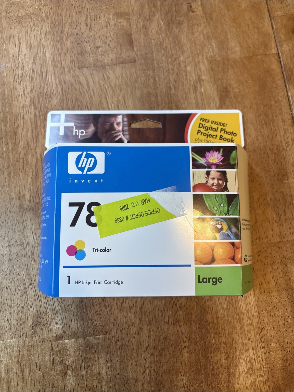 Genuine HP LARGE Tri-color High Yield Original Ink Cartridge
