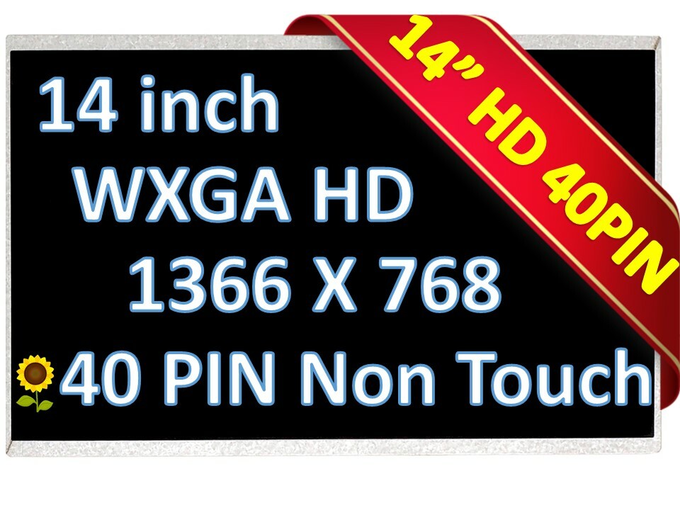 Samsung LTN140AT02-C01 Laptop Screen 14 LCD LED Replacement