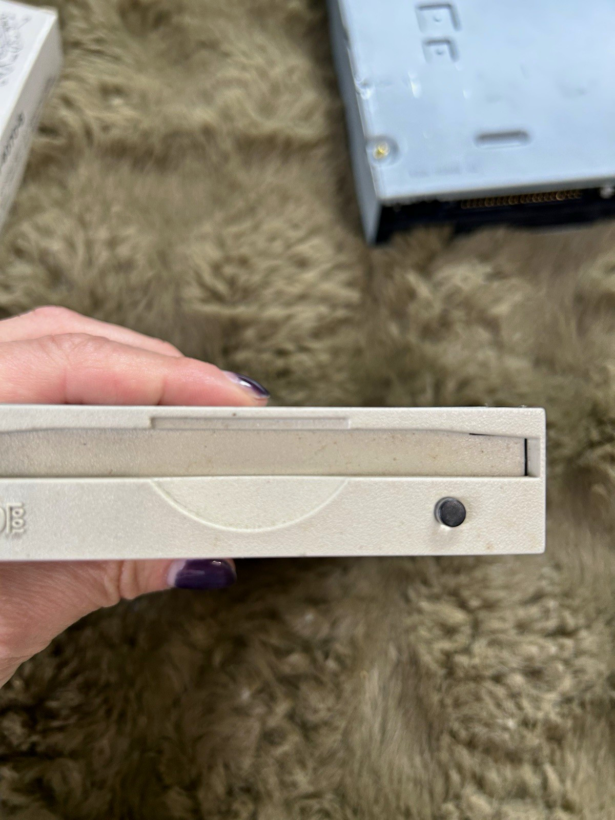 Vintage Iomega Zip 100 Z100ATAPI Internal IDE Drive Beige Retro Computer