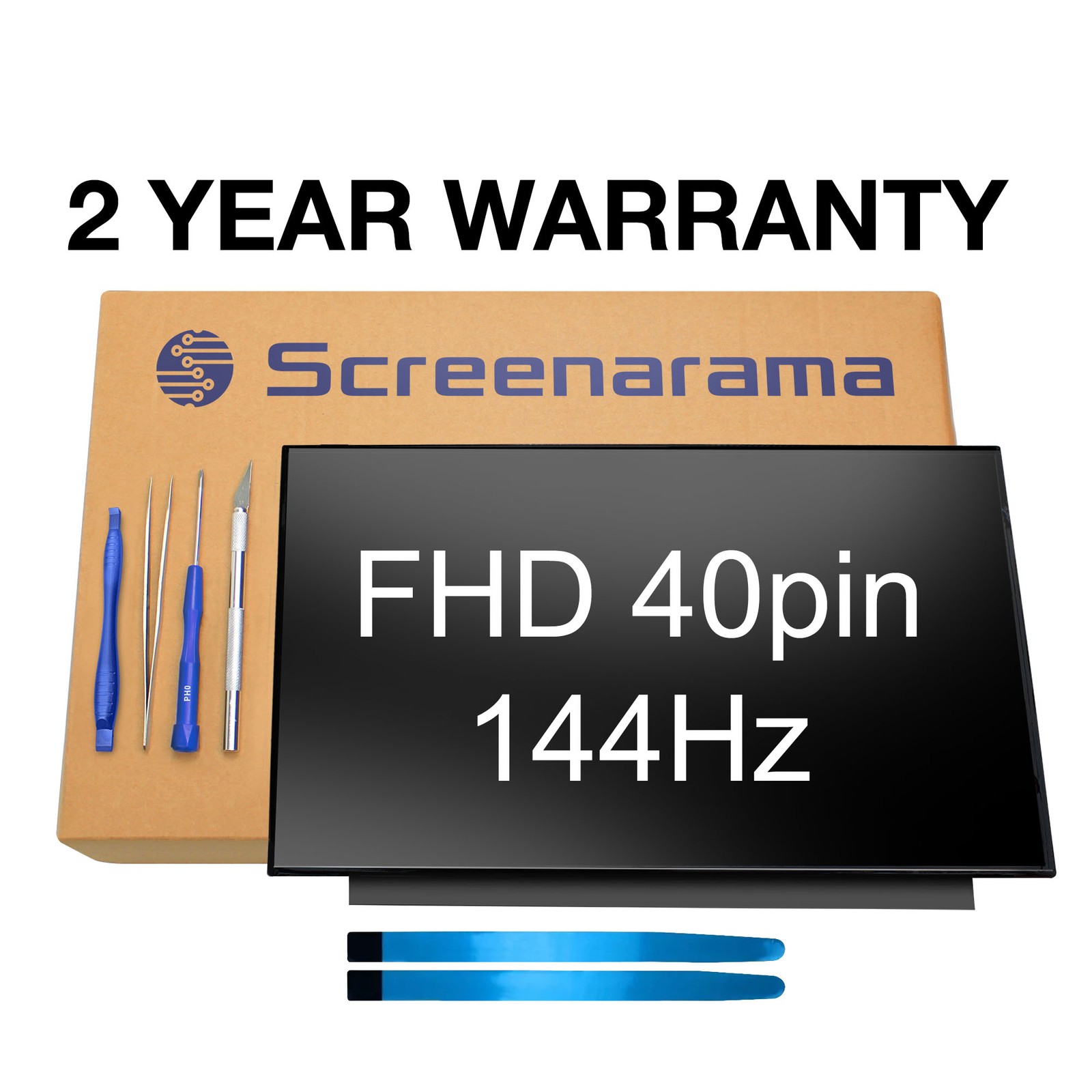 HP M10828-JD1 144Hz 40pin FHD Matte LED LCD Screen + Tools SCREENARAMA * FAST