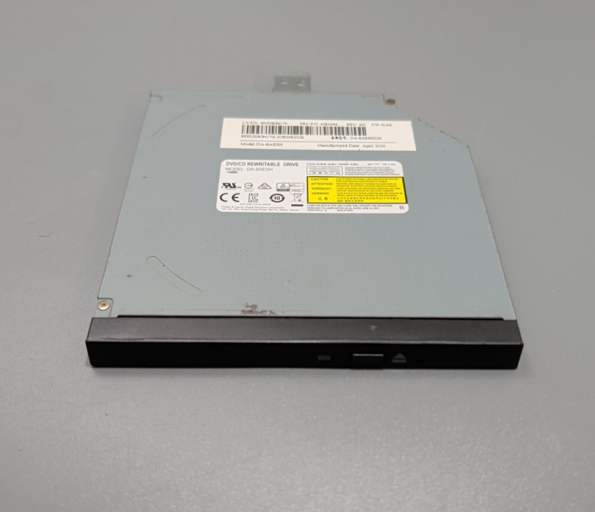 Philips Lite-On DVD/CD Rewritable Drive DA-8AESH-22B /SDX0K84170 /45K0494