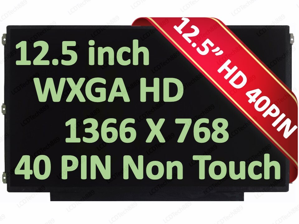 LAPTOP LCD SCREEN FOR LG PHILIPS LP125WH2(SL)(T1) 12.5" WXGA HD LP125WH2-SLT1