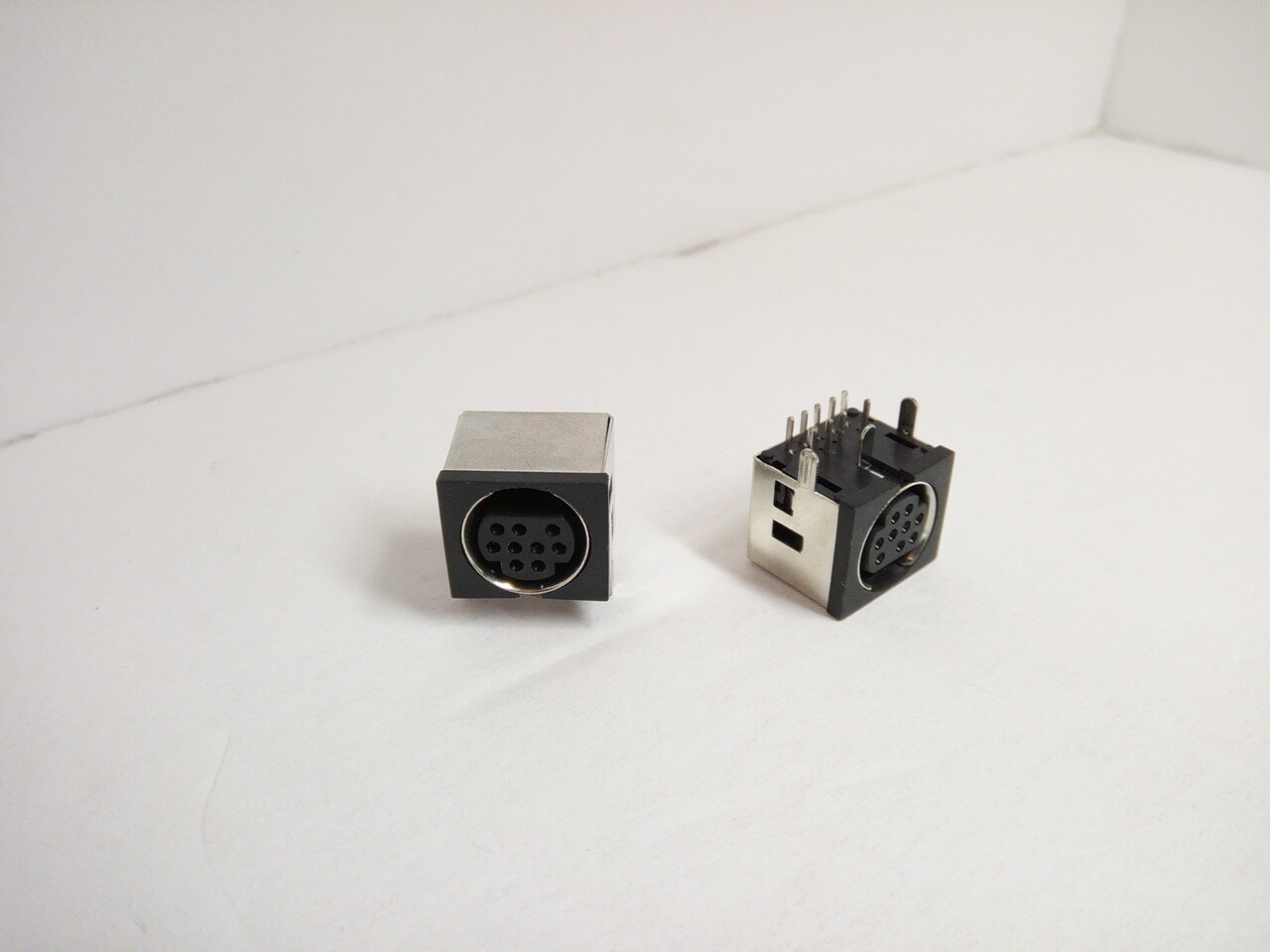 Pack of 2 x 9 Pin AV RCA Video PS2 MDC S DIP DIN 9P DC Jack Terminal Port Socket