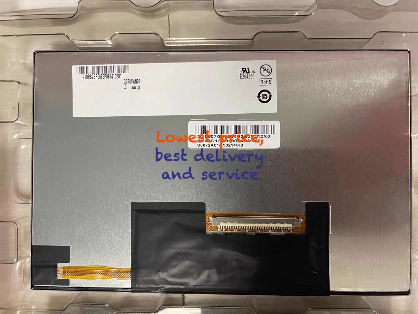 1PC G070VAN01.0 7 Inch TFT-LCD Display Panel Brand New for Auo Fast shipping#