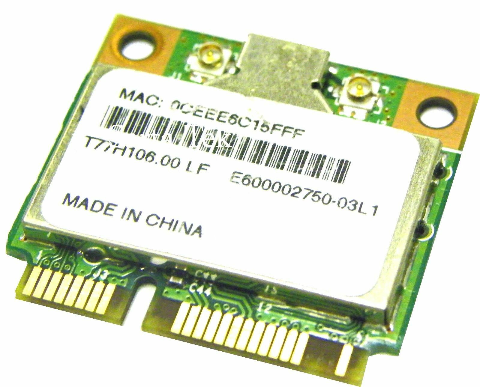 Broadcom BCM94312HMG 802.11 b/g PCI-E Half mini Wireless T77H106.00 