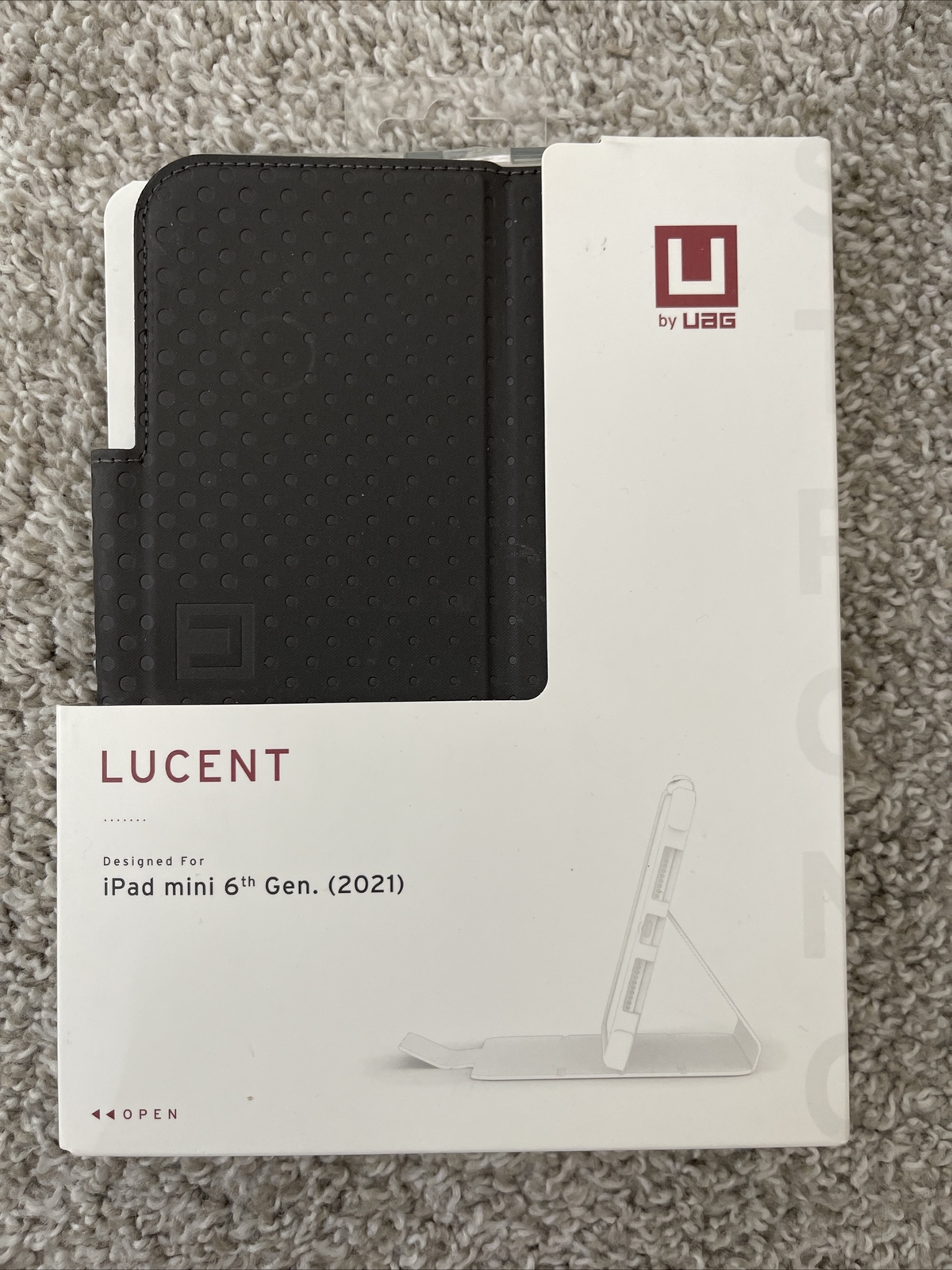 UAG - Lucent Case for Apple iPad mini 6th Generation 2021 - Black