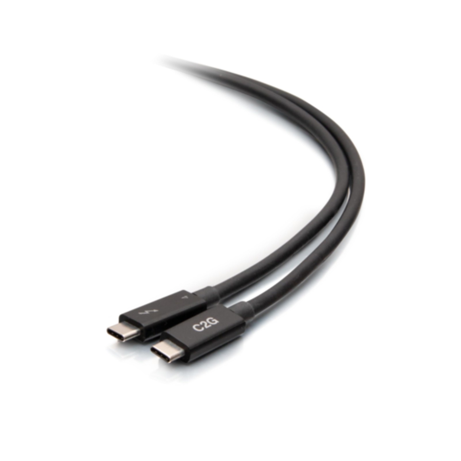 C2G 2M (6ft) Thunderbolt 4 USB-C Active Cable 40Gbps Transfer Speeds, 100Watt Po