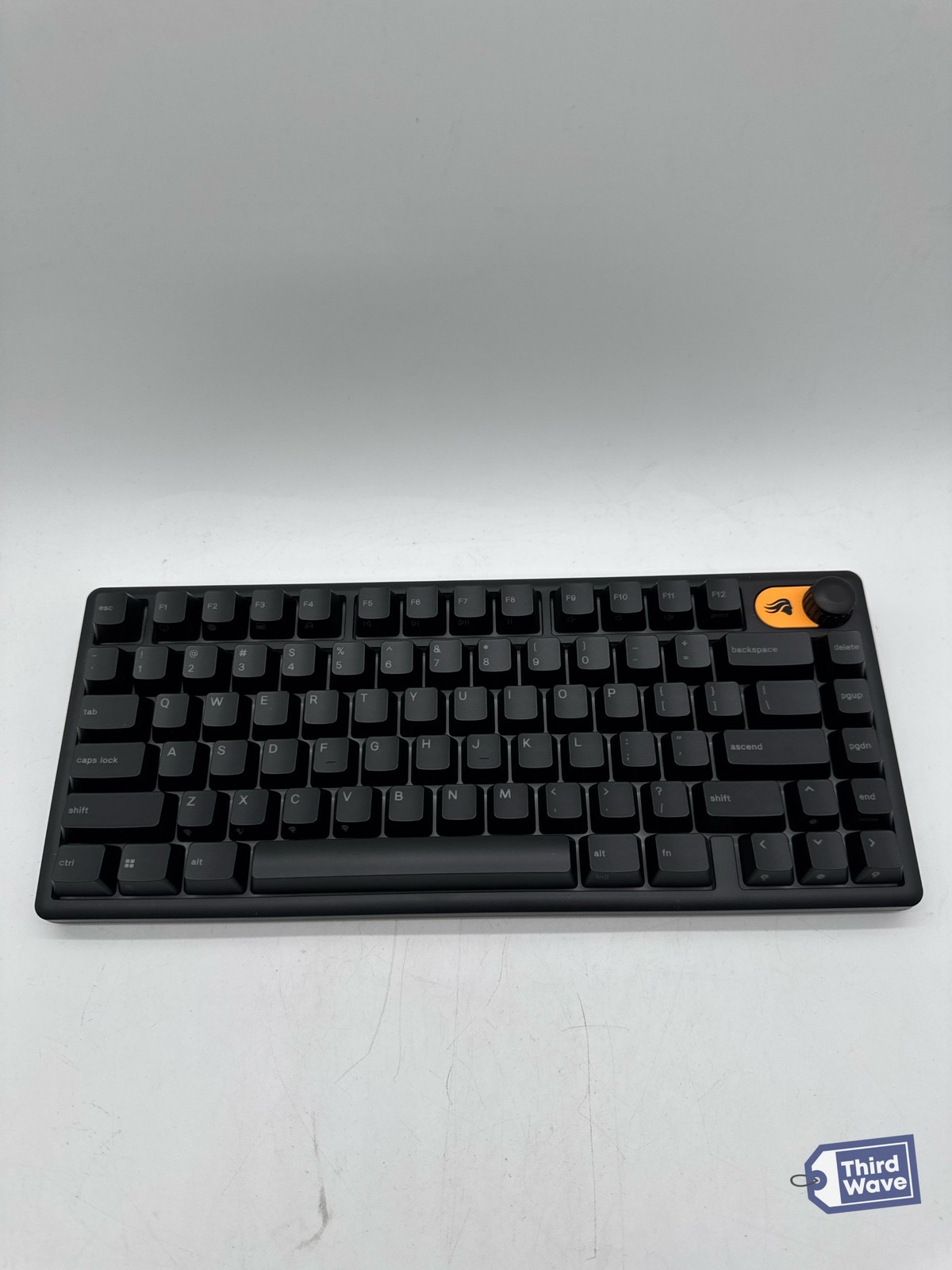 GLORIOUS Gaming Keyboard Wired RGB Hot-Swappable Black GLO-GMBK75-BLK-US