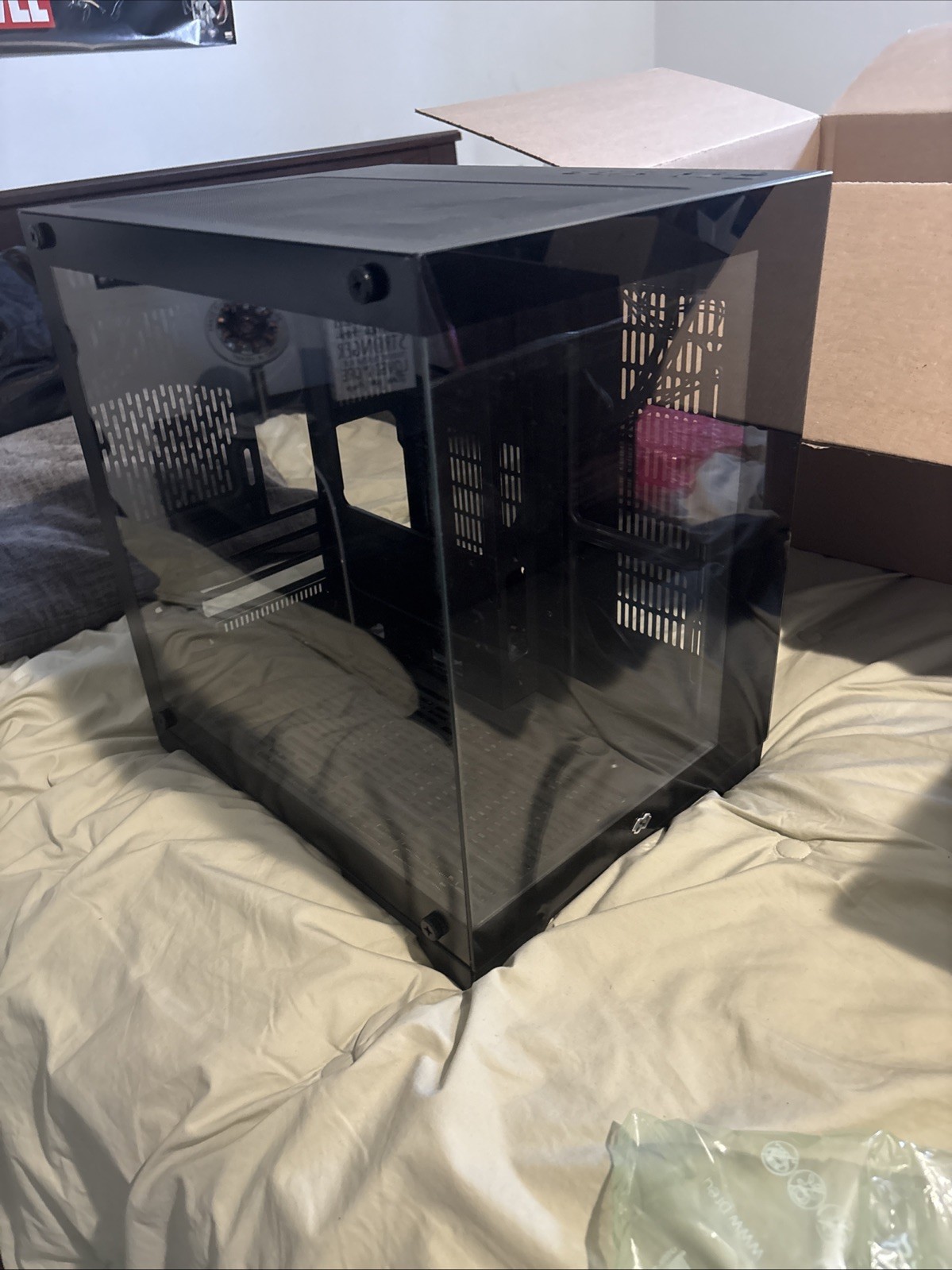 Bgears B-Pellucid MicroATX PC Case Infinity Tempered Glass and USB 3.0 x 2.0