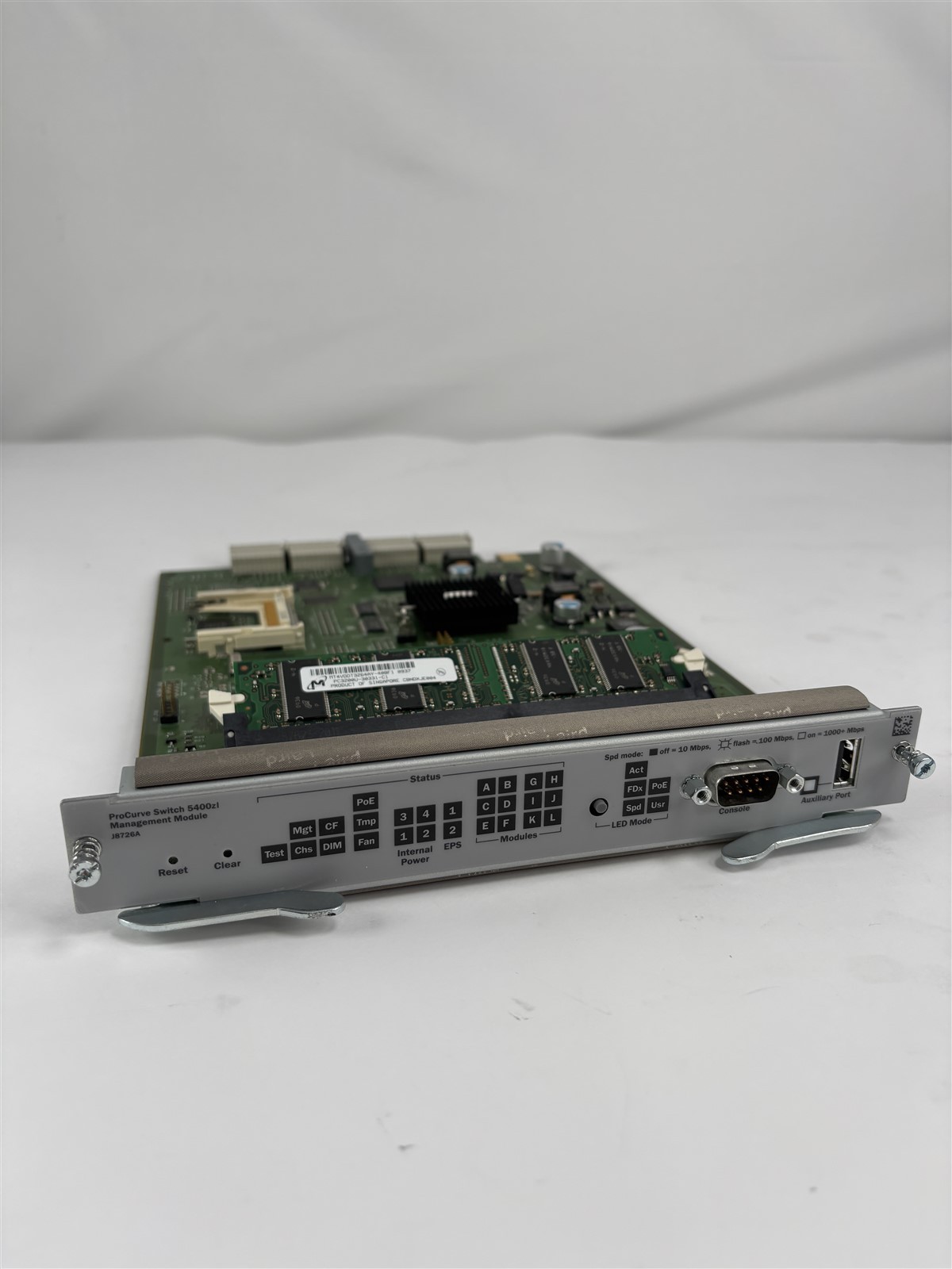 HP J8726A ProCurve 5400zl Management Module Control Processor