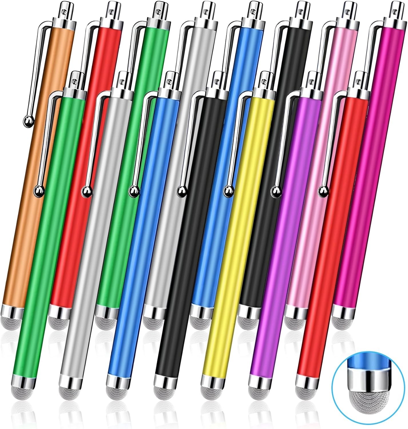 15 PCS Stylus Pen Touchscreen,High Sensitivity Precision Stylus Pen W/ Durable