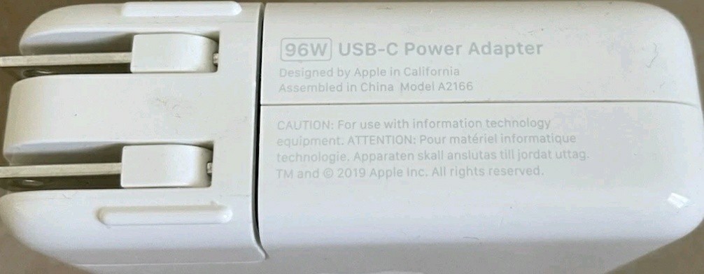 96W USB-C Power Adapter Charger  Apple MacBook Pro 
