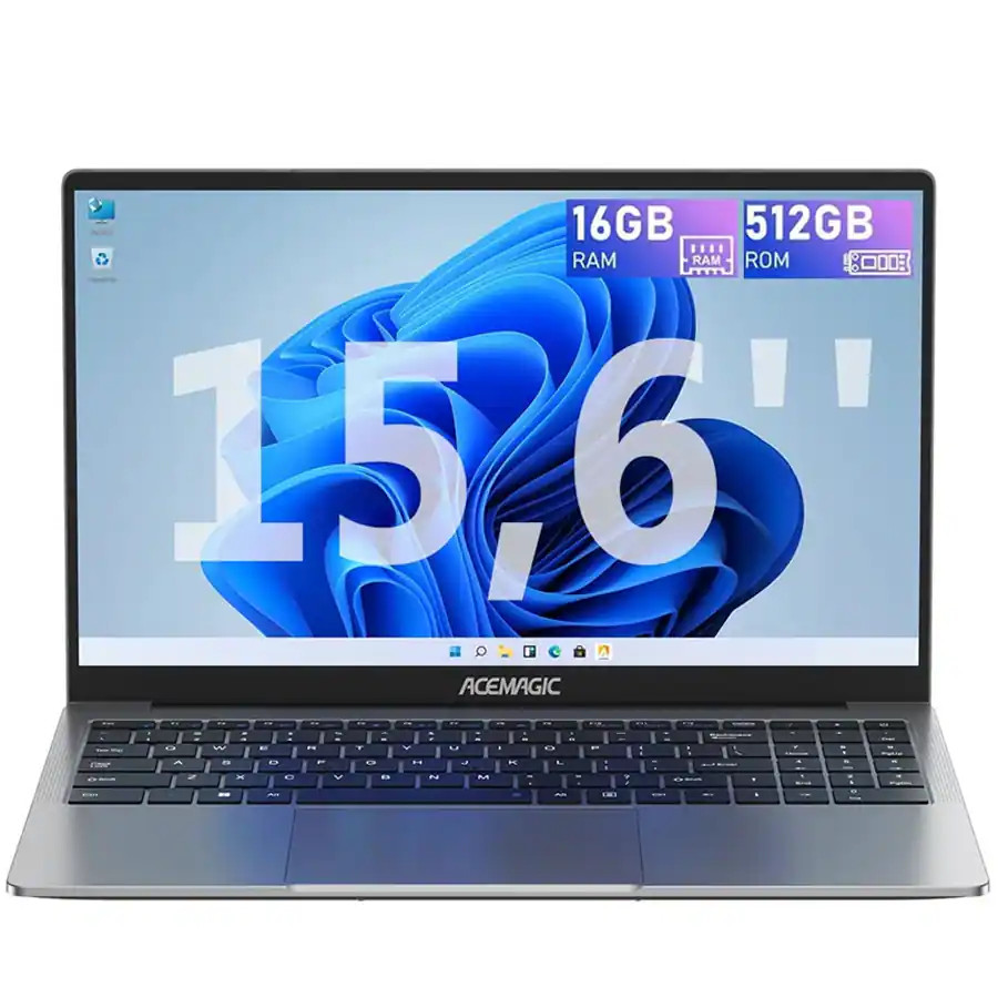 ACEMAGIC LX15 15.6" FHD Laptop, Intel® Processor Twin Lake N150,16GB + 512GB SSD