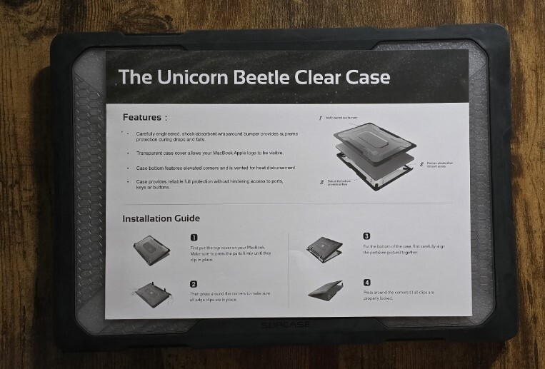 Supcase Unicorn Beetle MacBook Cover - Ultimate Protection for Your MacBook