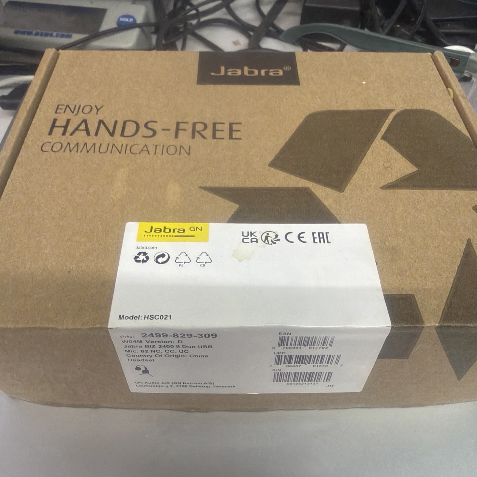 Jabra Headset New  Model HSC021