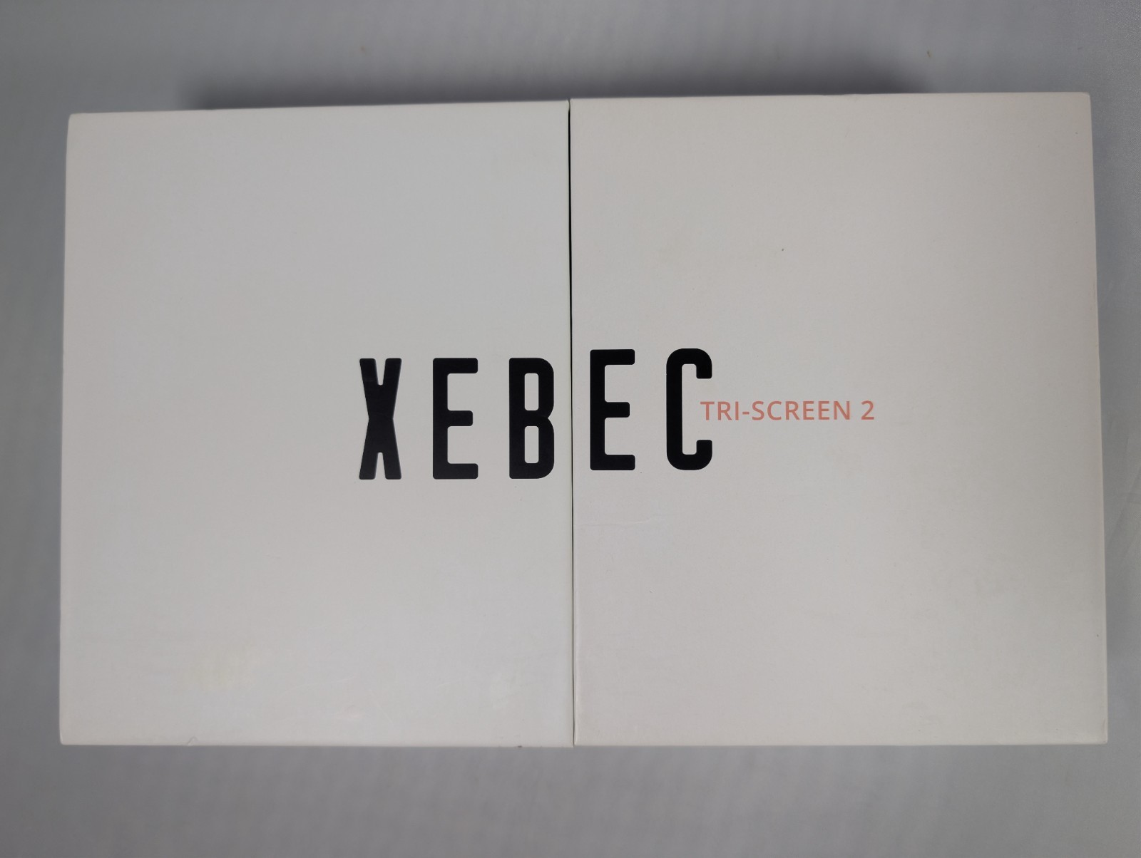 Xebec Tri-Screen 2 Portable Dual Laptop Monitor Workstation w/ Original Box