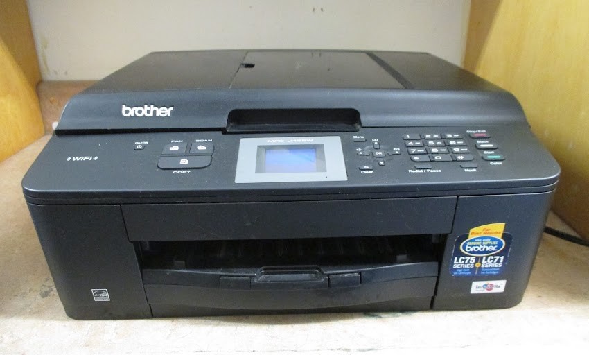 Brother MFC-J425W All-in-One Color Inkjet Printer Fax Scan | Needs Head Cleaning