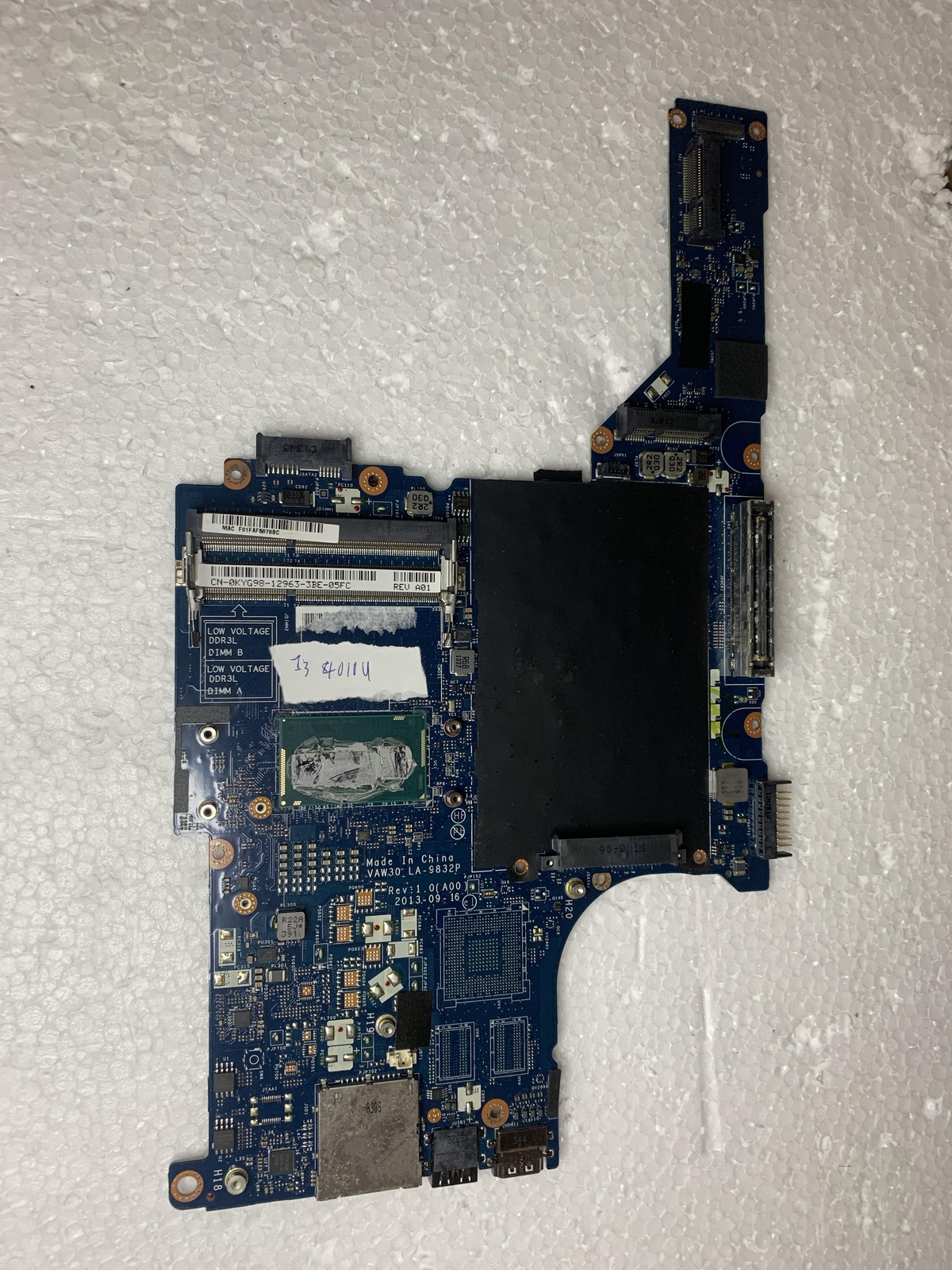 LA-9832P For DELL Latitude E5440 with I5-4310U CPU Laptop Motherboard