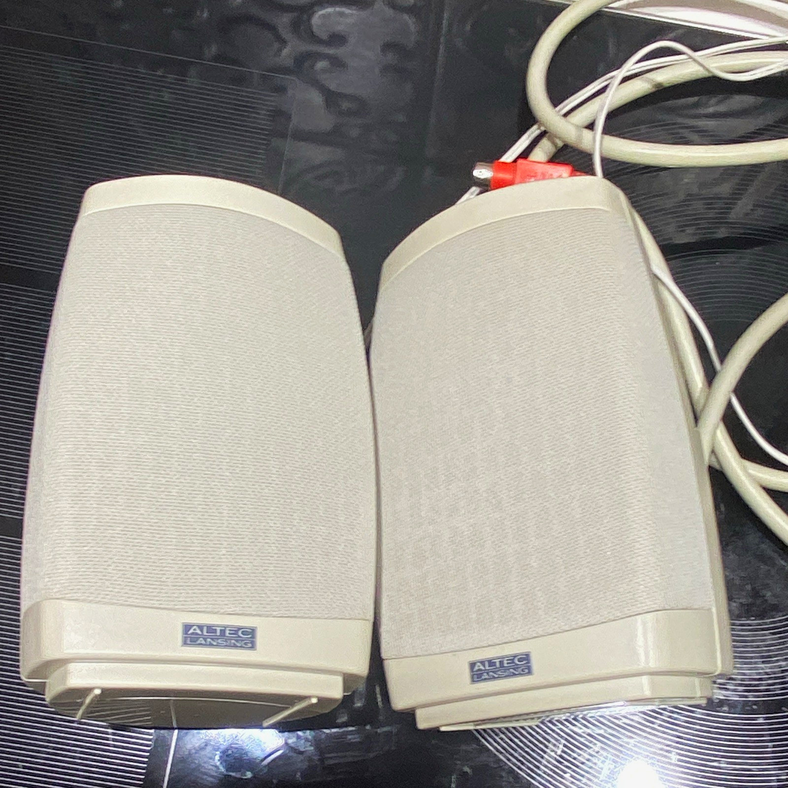 Vintage Altec Lansing ACS295 Multimedia Computer Speakers – Pair of 2 –