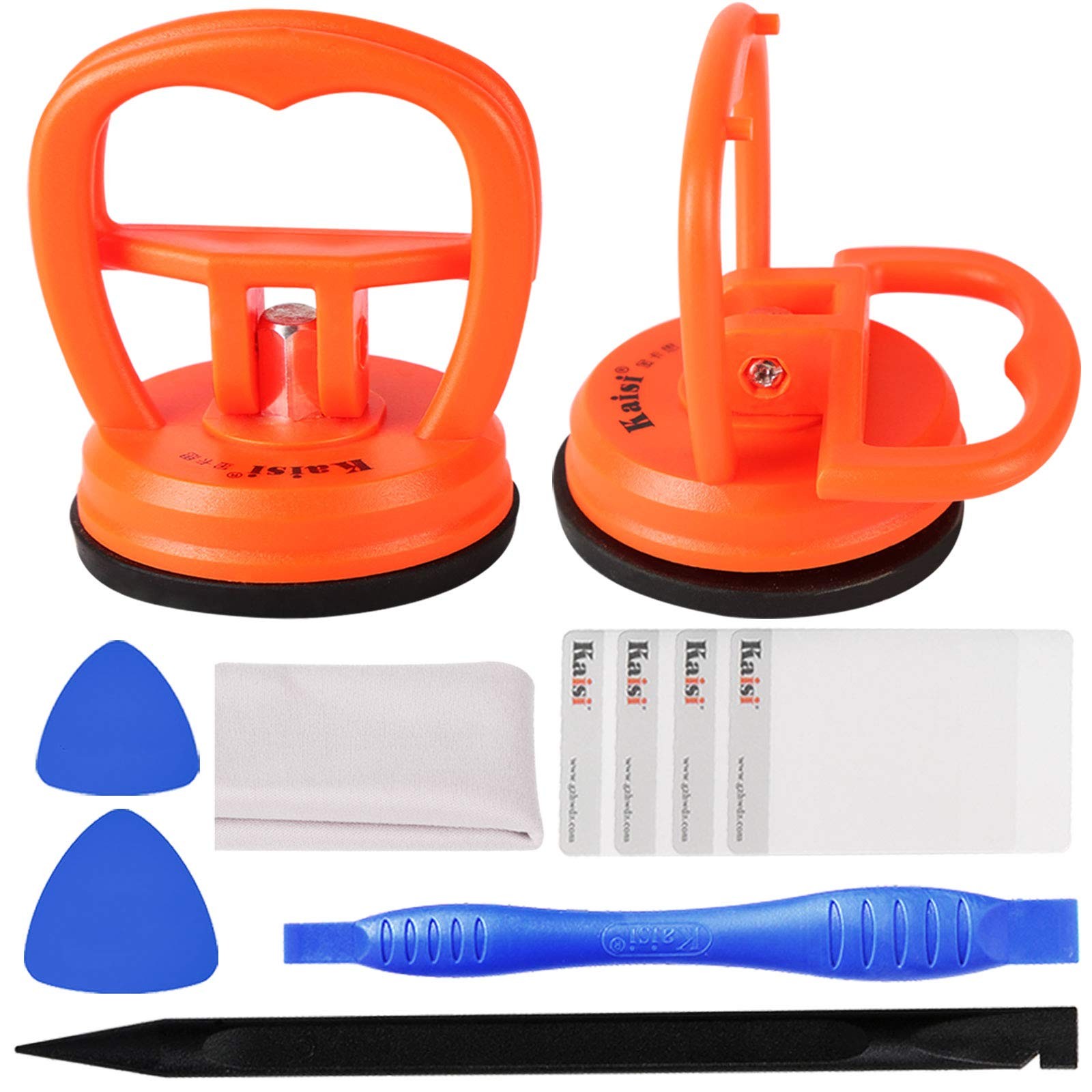 Kaisiking 11 PCS Screen Suction Cup Kit LCD Opening Tools Orange