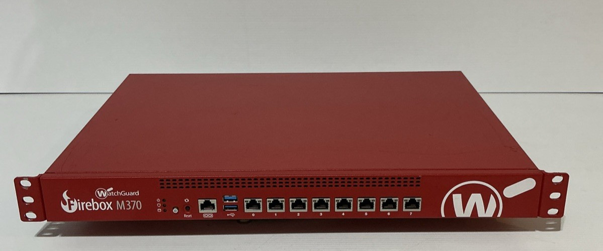WatchGuard Firebox M370 8-Port Network Security Appliance WL6AE8