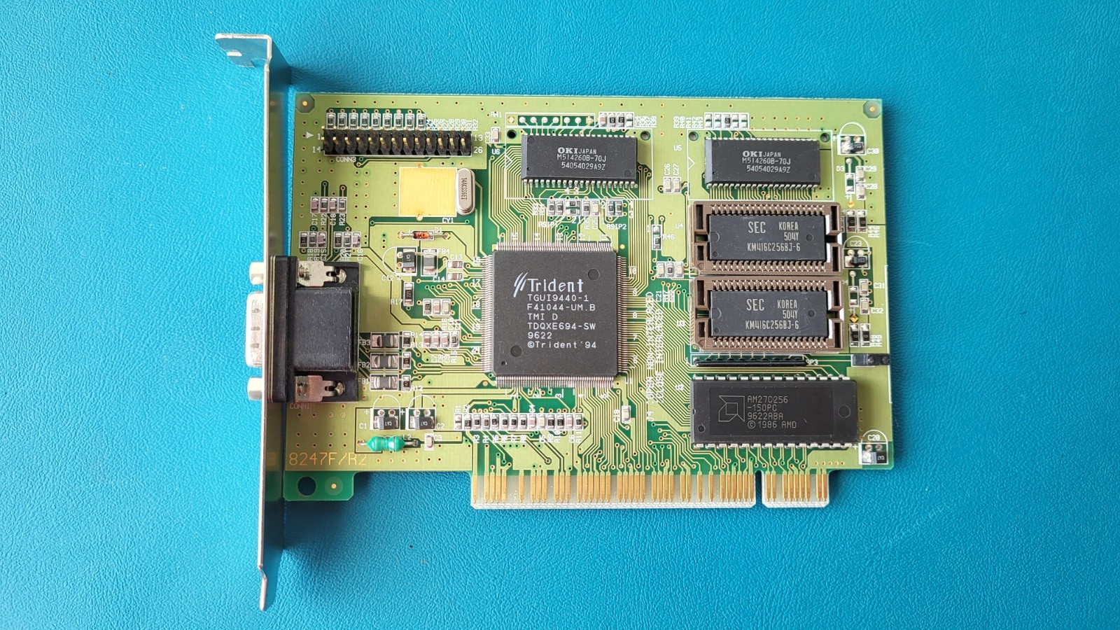 Jaton 8247F/R2 Trident TGUI9440-1 PCI  1MB VGA Video Card Retro