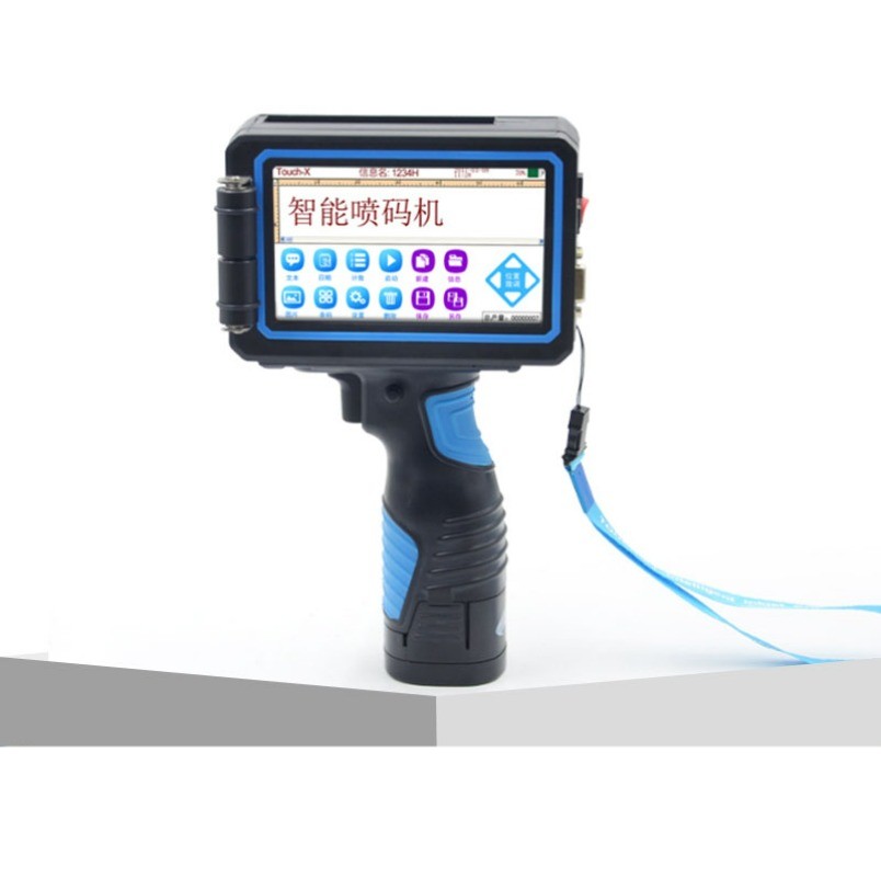 Handheld Inkjet Printer Production Date Coding Machine Inkjet Printer