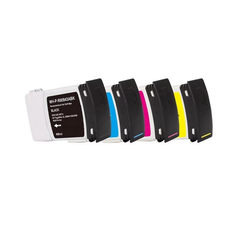 4 Color HP842A Compatible Ink Cartridge Kit for HP Pagewide XL 8000 Plotter