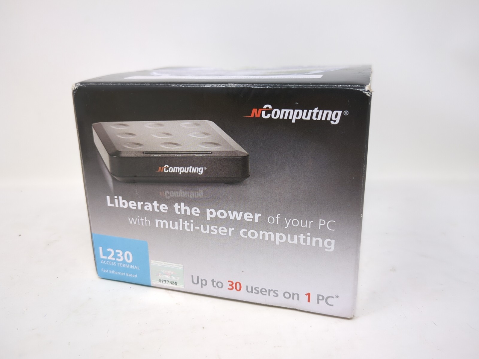 New Open Box - NComputing Access Terminal L230 Up to 30 Users on 1 PC L-230