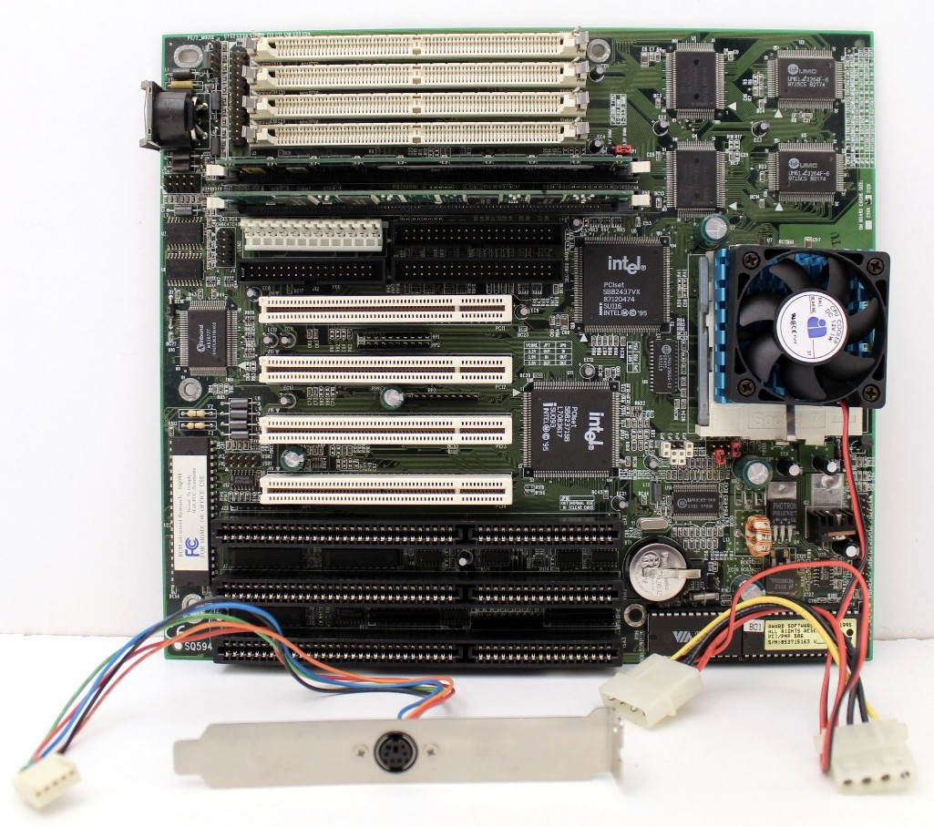 BCM SQ594 Socket 7 Motherboard - Tested