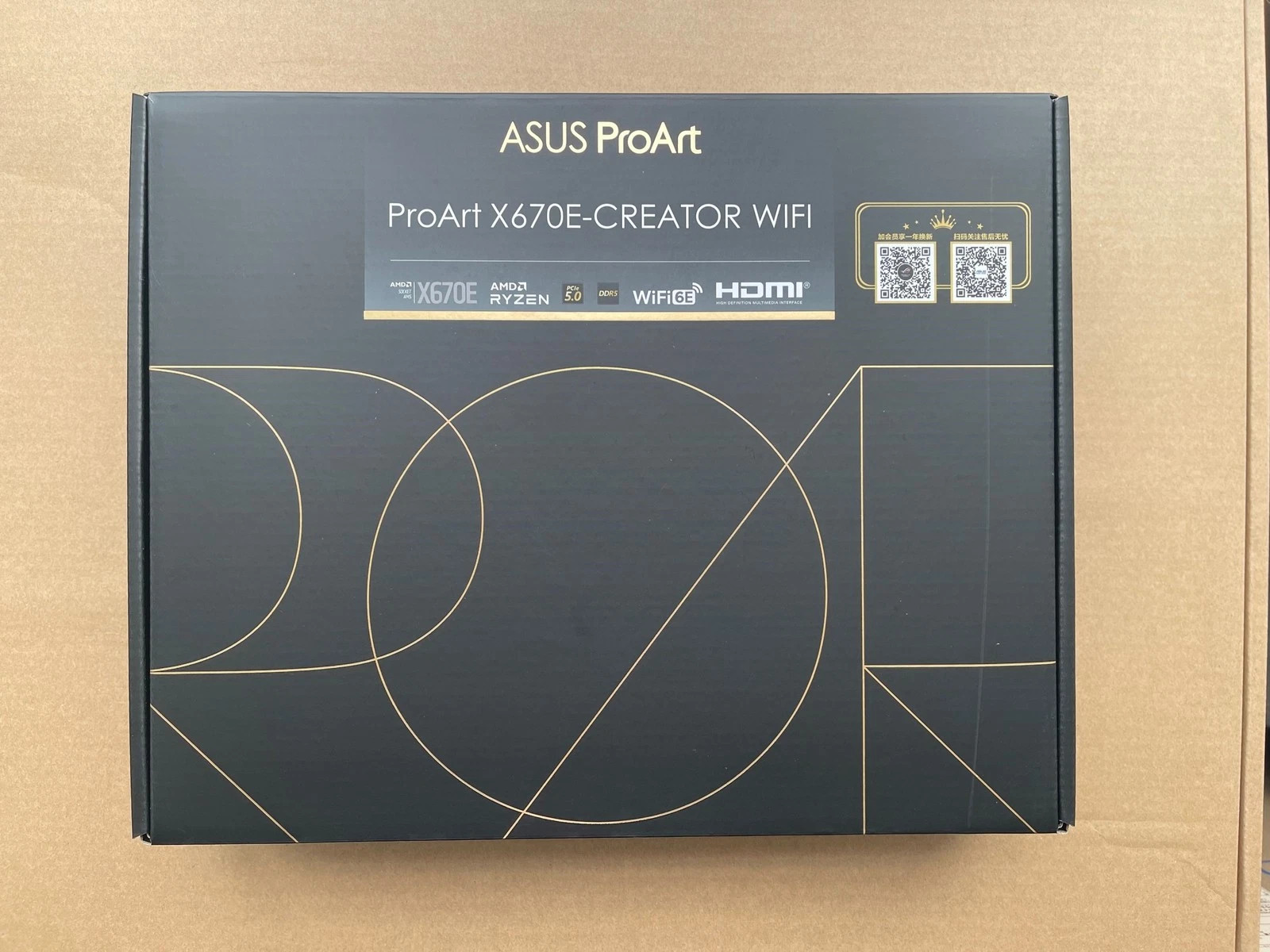 ASUS ProArt X670E-Creator WiFi 6E Socket AM5 (LGA 1718) ryzen 7000 ATX type C