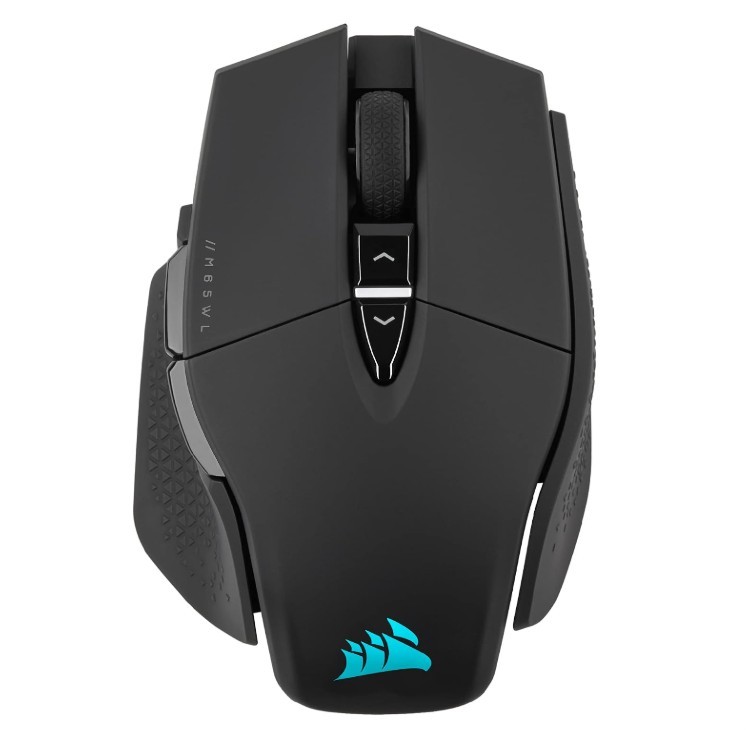 CORSAIR M65 RGB Ultra Wireless, Tunable FPS Wireless Gaming Mouse - Black