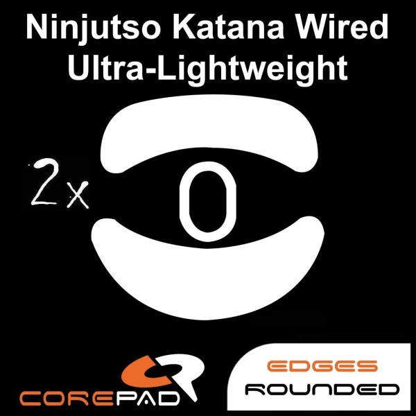Corepad Skatez Ninjutso Katana ultralight mouse feet mouse glider PTFE Teflon
