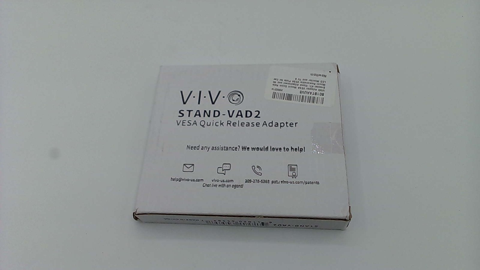 Adapter VESA Mount Quick Release Bracket Kit, Stand Attachment And Wall Mount