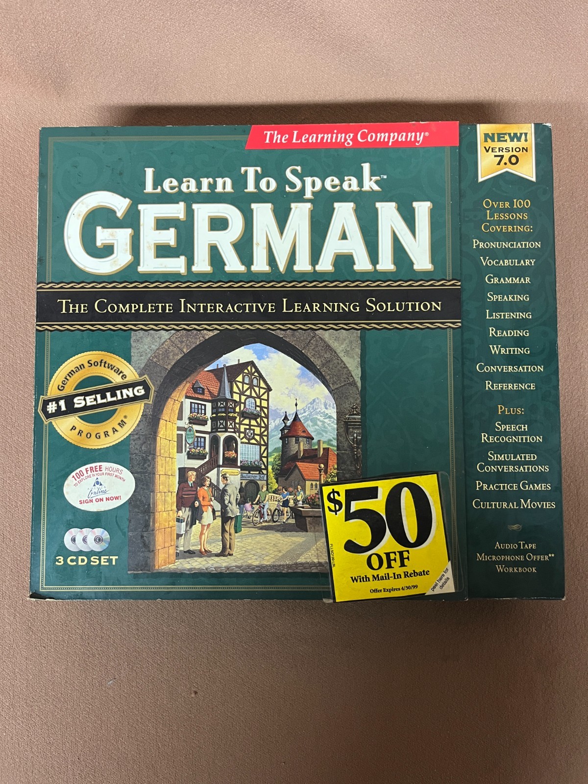 Learn to Speak German Complete Interactive Course - New Factory Sealed