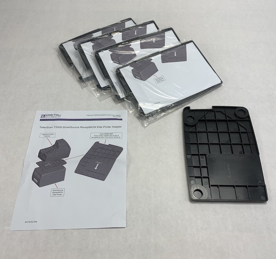Digital Check 155002-ADP Bottom Plate for TellerScan TS500 Printer (Lot of 5)