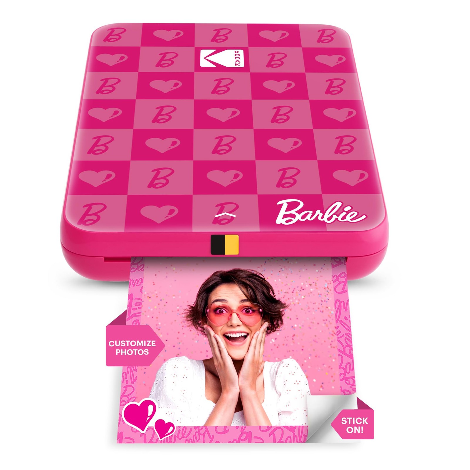 Kodak x Barbie Instant Smartphone Portable Printer + 5 sheets, Iconic