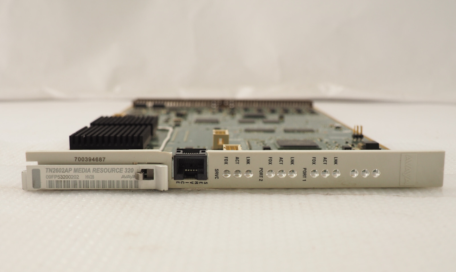 Avaya TN2602AP 700394687 Media Resource 320 Line Module Card