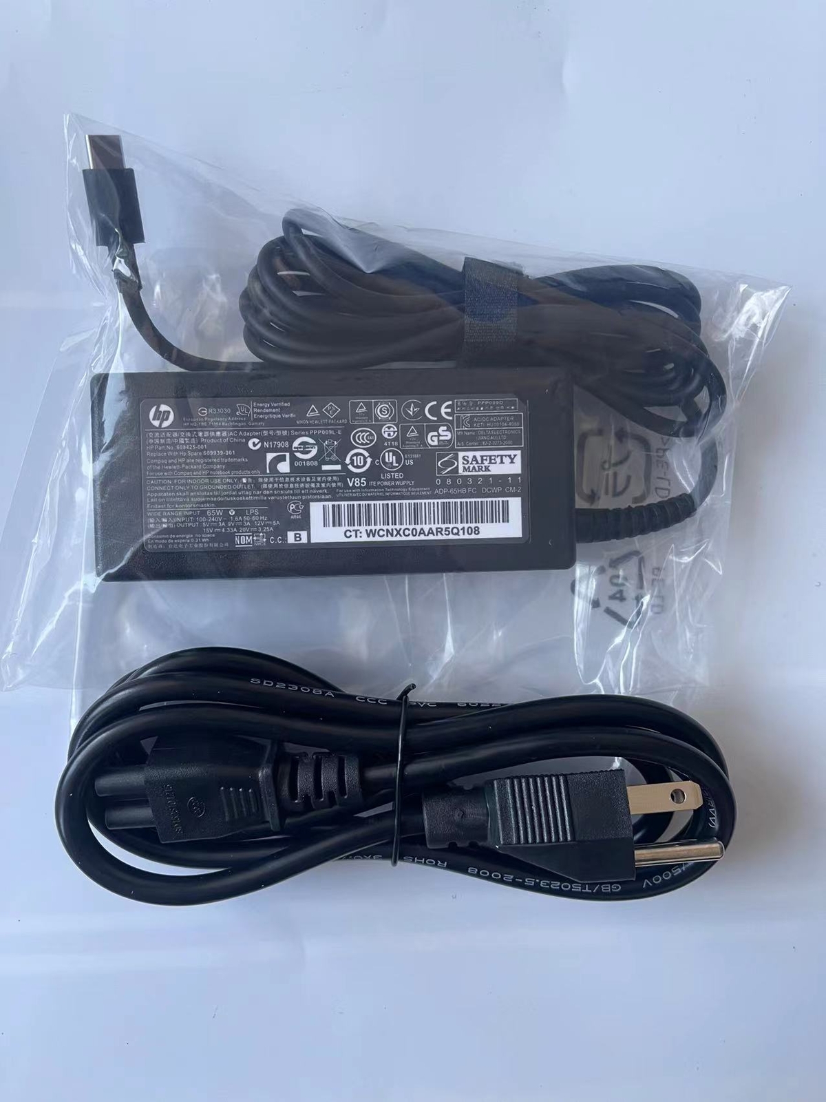 NEW For HP 65W USB Type C Adapter Charger for Spectre x360 13 15 TPN-CA10