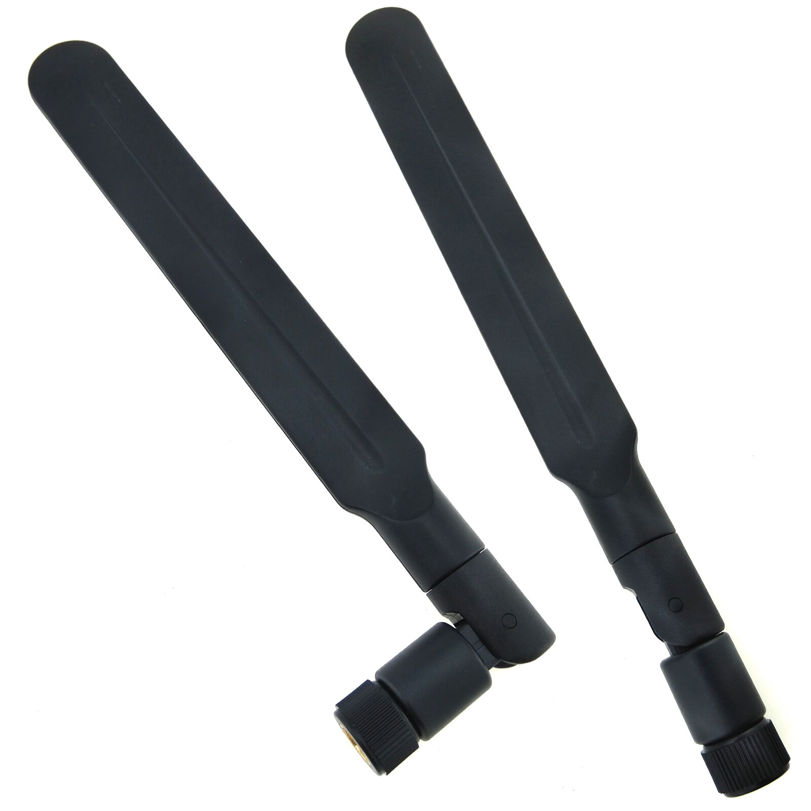 2pcs PC WiFi Bluetooth Antenna SMA Male Pin 2.4G 5GHz Dual Band Wireless Aerial
