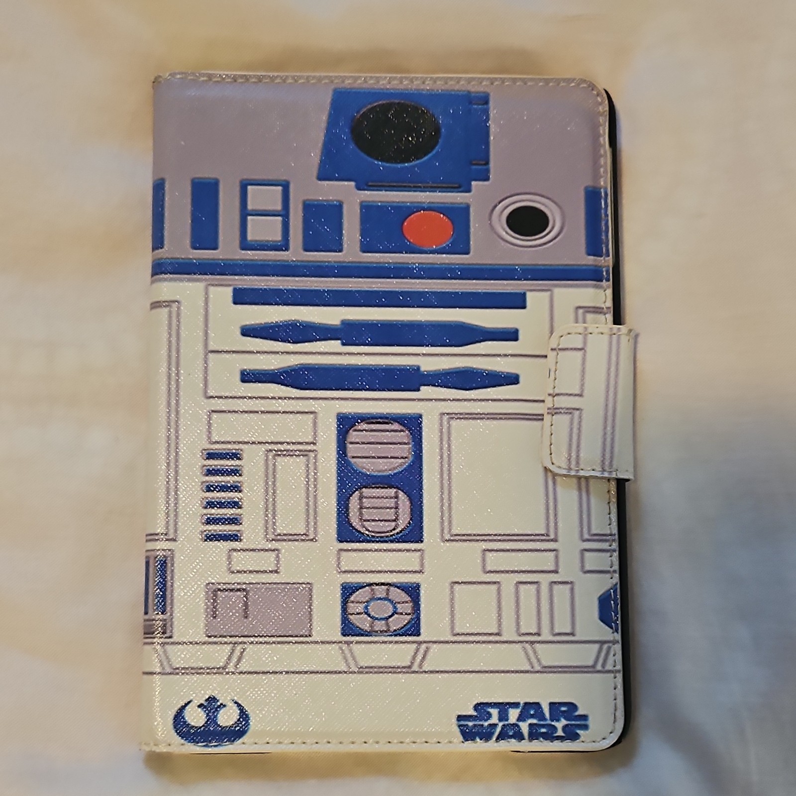 Star Wars R2-D2 Folding Folio Tablet Case Magnetic Blue