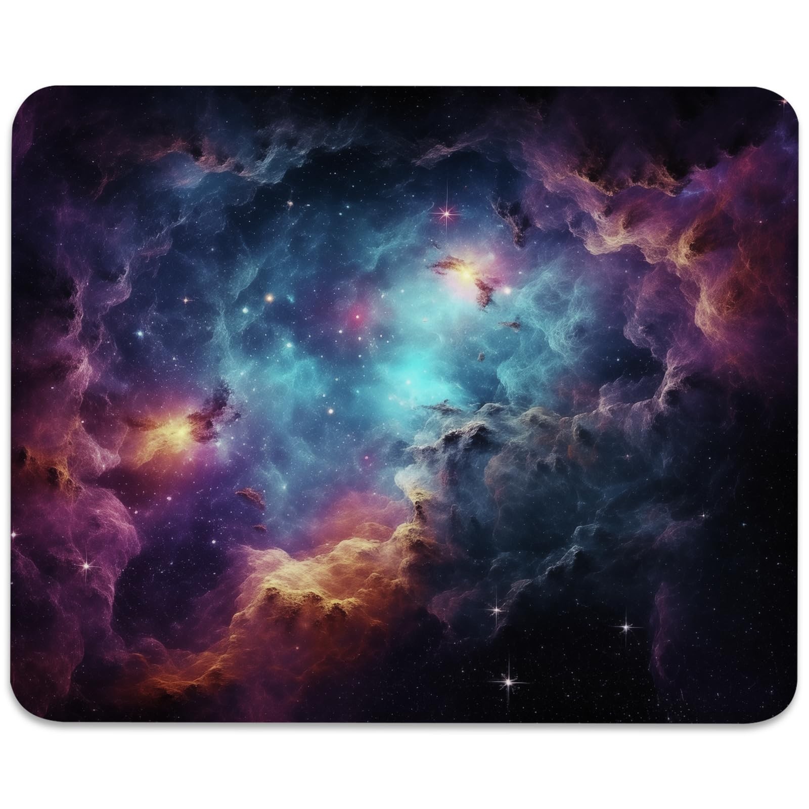 Galactic Nebula Starscape Mouse Pad Explore The Universe From Your Desk