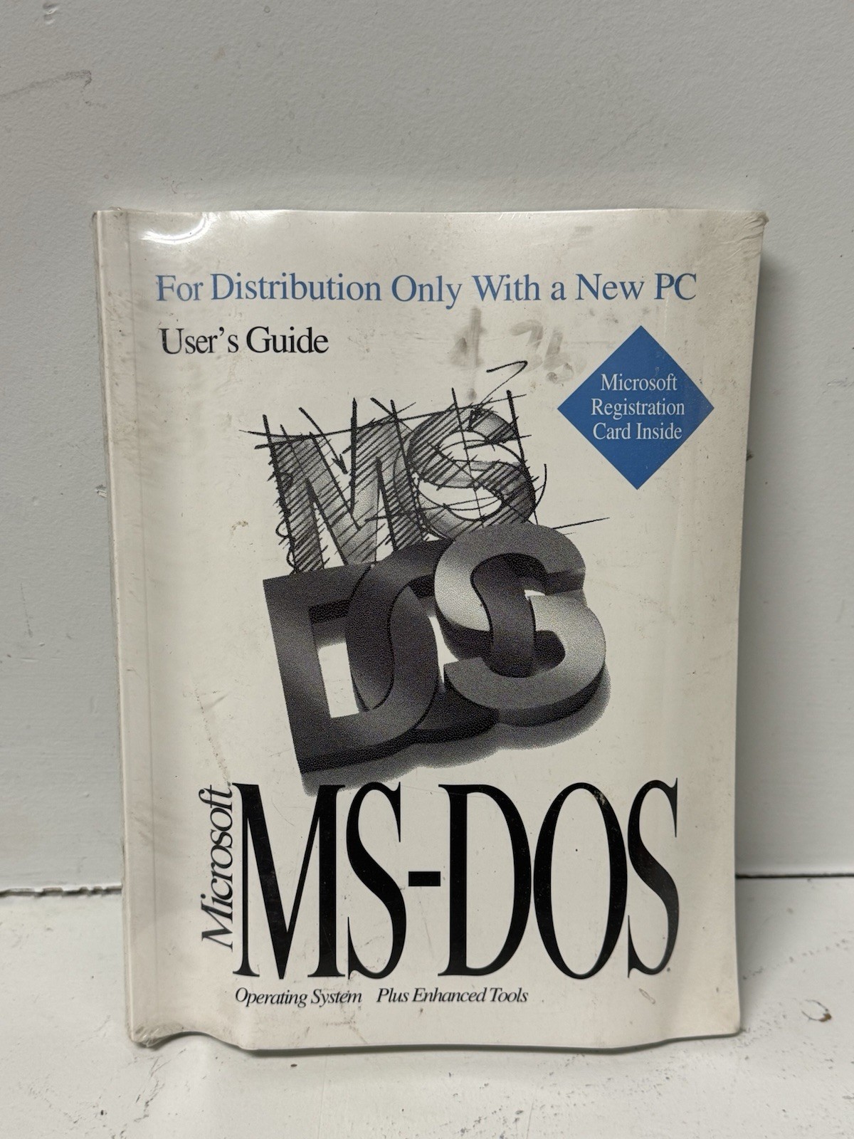 Microsoft MS-DOS 6.22 OEM User's Guide Manual Sealed COA Certificate Authentic