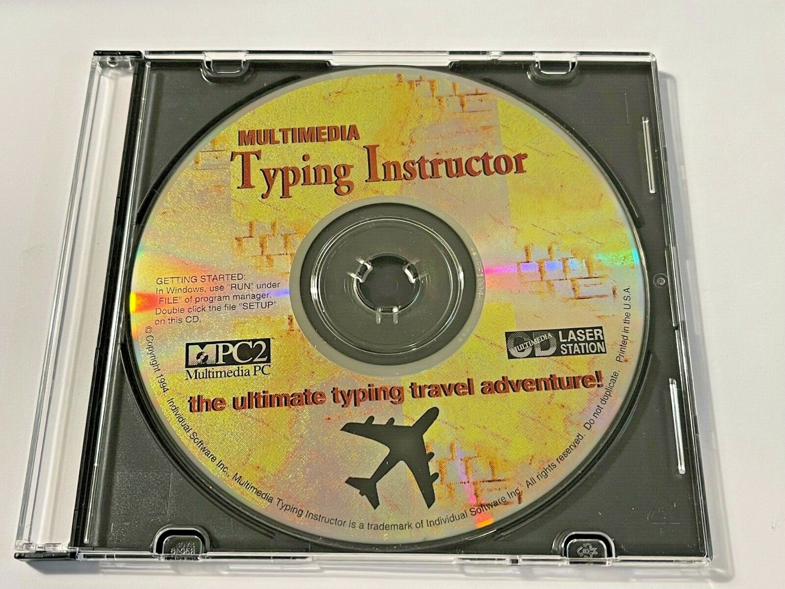 VINTAGE CLASSIC DOS WIN 3.1 WIN 95 CD TITLES: 1994 Multimedia Typing Instructor